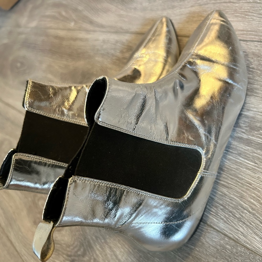 Isabel Marant Silver Booties size 37